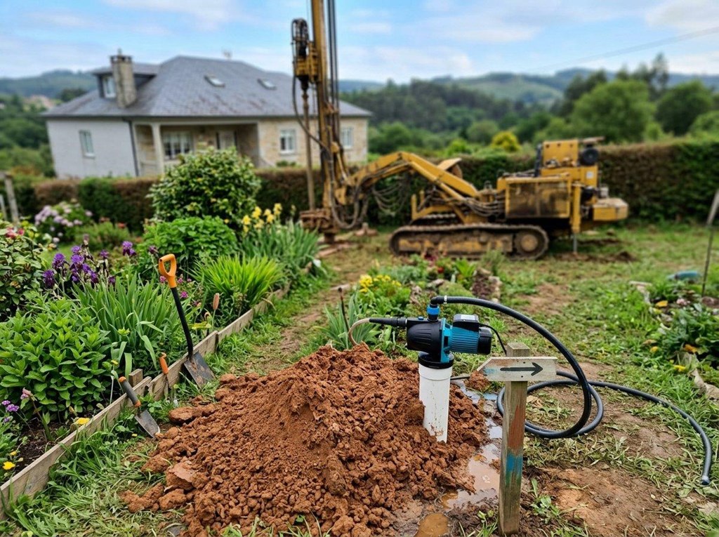 Foto 1 Agua para el riego y el hogar con pozos de barrena para jardines y usos domésticos en Oleiros