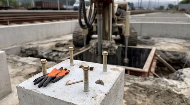 Aplicamos la precisión de la gran obra civil con micropilotes para vías ferroviarias en Pontevedra - Imagen 1