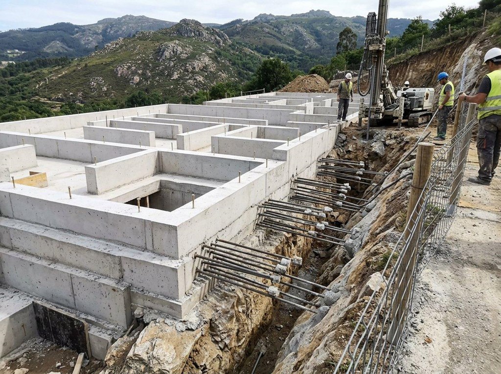 Foto 1 Cuando el terreno cede, apueste por micropilotes para edificaciones en ladera en Arteixo