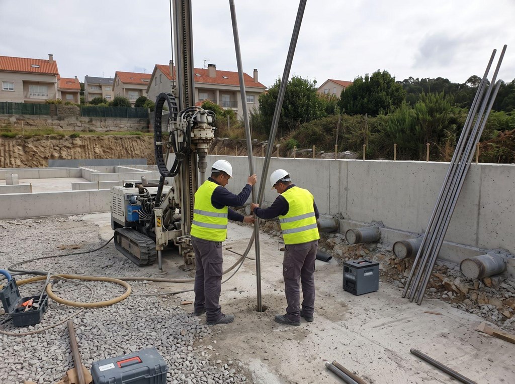 Foto 1 Estabilidad garantizada con nuestros micropilotes para muros de contención en Coruña