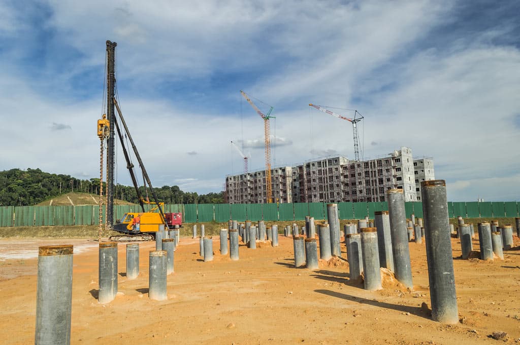 Máquina de perforación sobre araña: adiós a accesos imposibles
