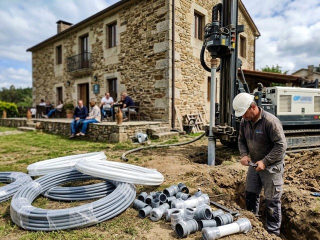 Instalación de geotermia en hoteles y alojamientos rurales en Pontevedra para estancias confortables