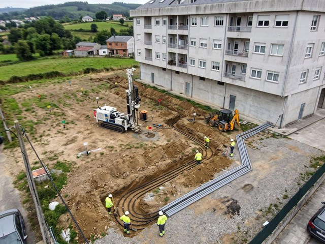 Modernice la calefacción de su edificio con geotermia para comunidades de propietarios en Lugo