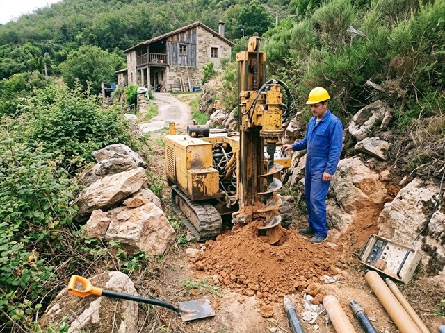Resolvemos sin perforación vertical los pozos de barrena horizontales con difícil acceso en Arteixo