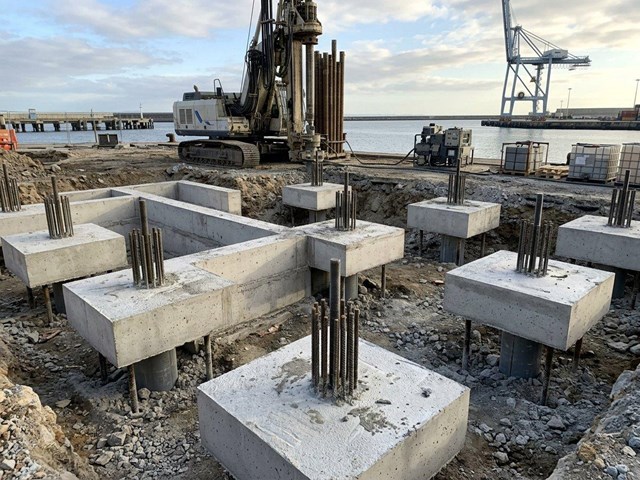 Trabajamos al pie del mar con micropilotes para puertos marítimos en Coruña